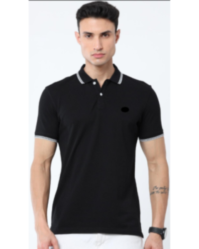 Polo T-Shirt - Black